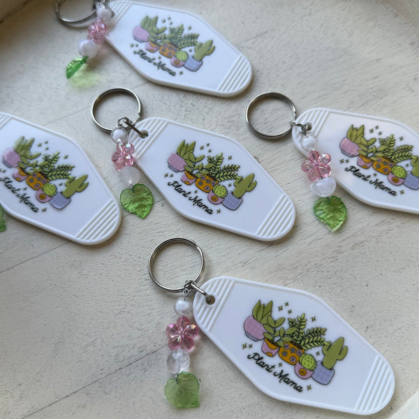 PLANT MAMA - MOTEL KEYCHAIN