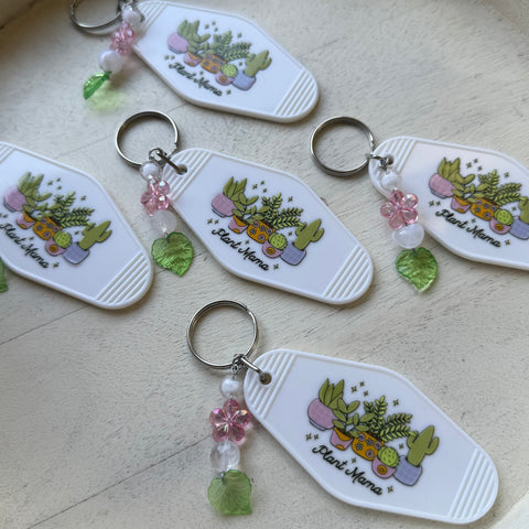 PLANT MAMA - MOTEL KEYCHAIN