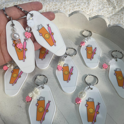 LIL STONER -- MOTEL KEYCHAIN