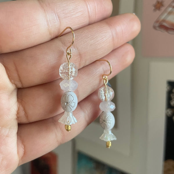 1 of 1 Beaded Fairycore Earrings