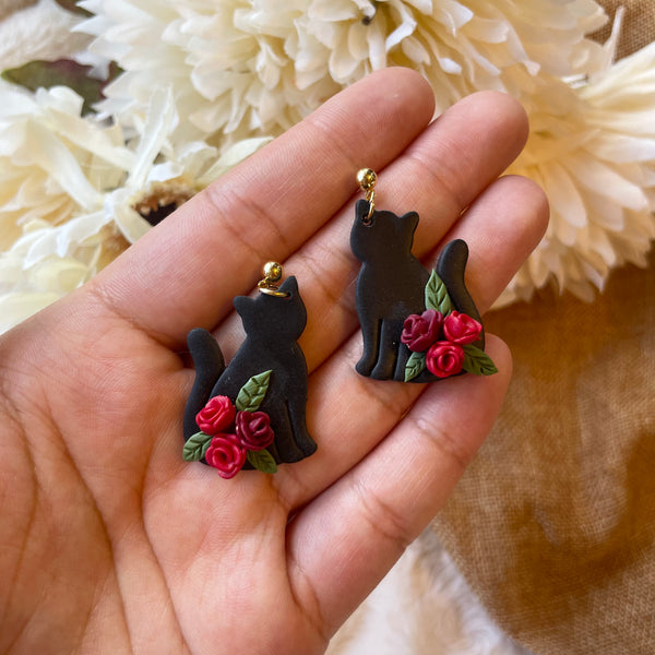 Rose Bouquet Cats