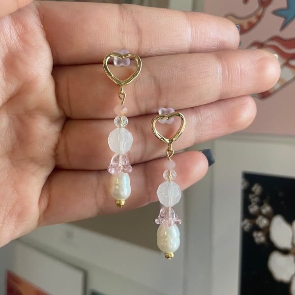 1 of 1 Beaded Fairycore Earrings