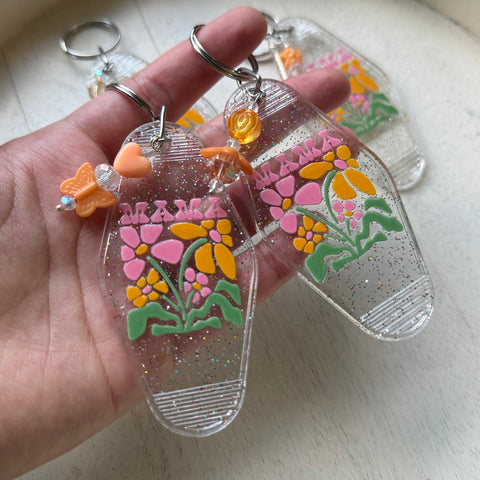 BOHO MAMA - MOTEL KEYCHAIN