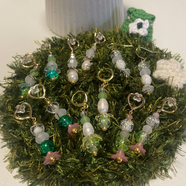 1 of 1 Beaded Fairycore Earrings