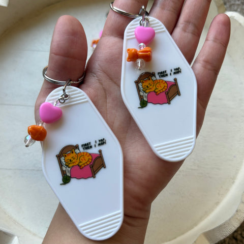 YAP THEN NAP  - MOTEL KEYCHAIN