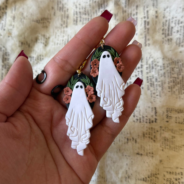 Floral Framed Ghost