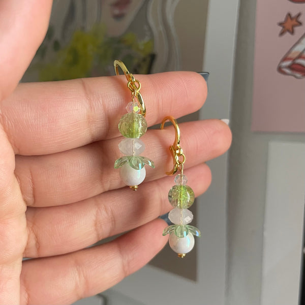 1 of 1 Beaded Fairycore Earrings
