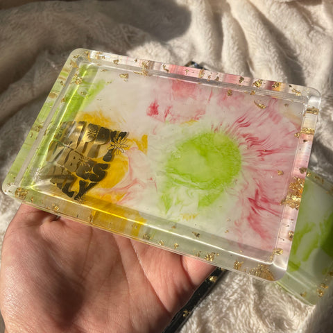 HAPPY VIBES ONLY - Catch-All Tray
