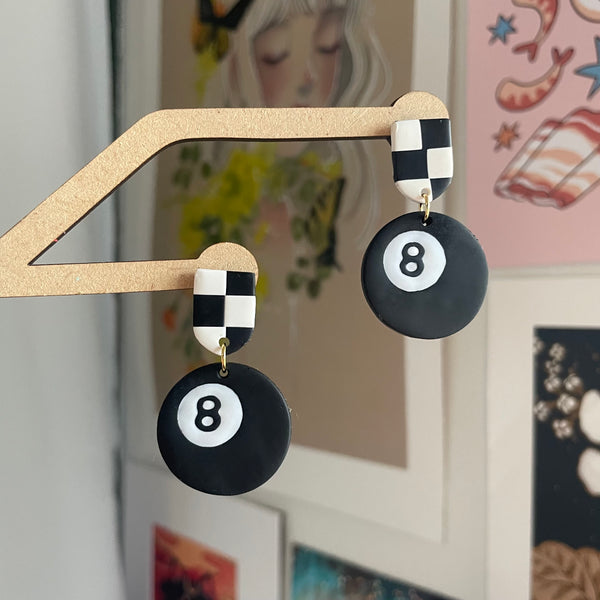 Checkered 8 Balls