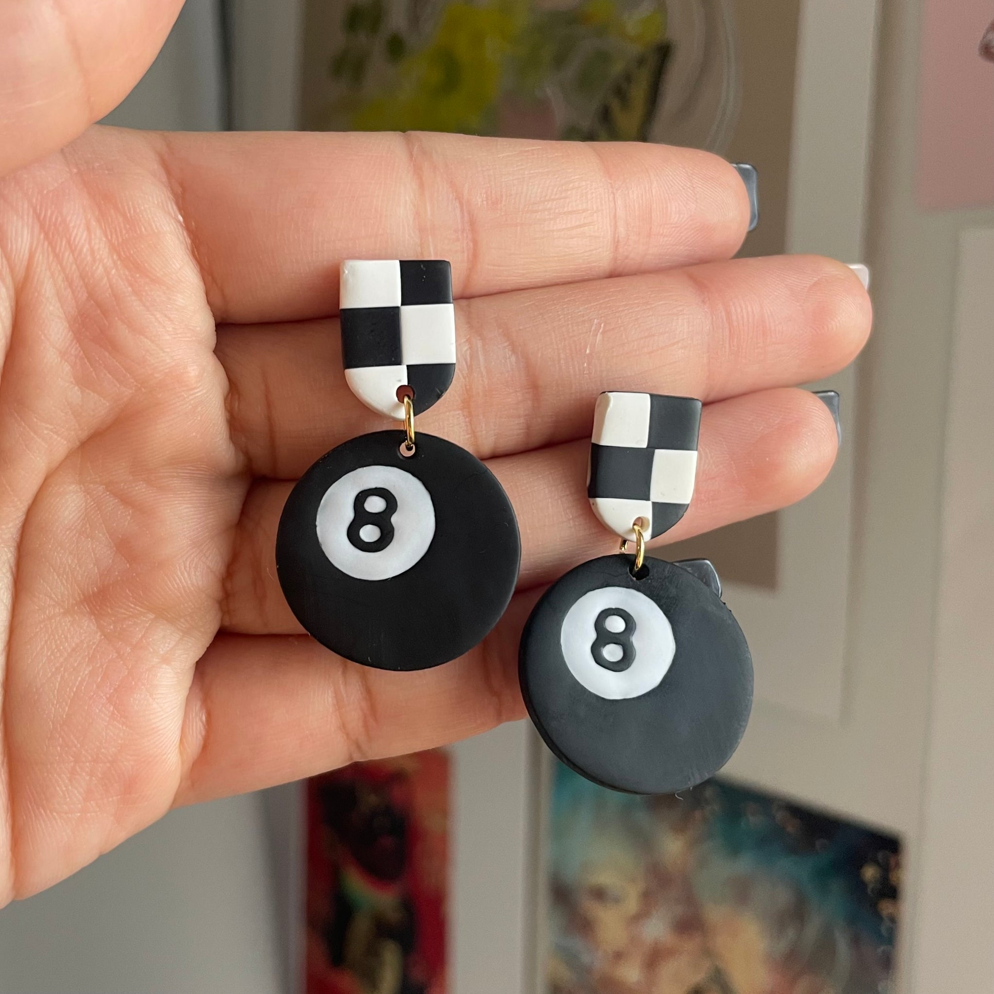 Checkered 8 Balls
