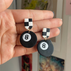 Checkered 8 Balls