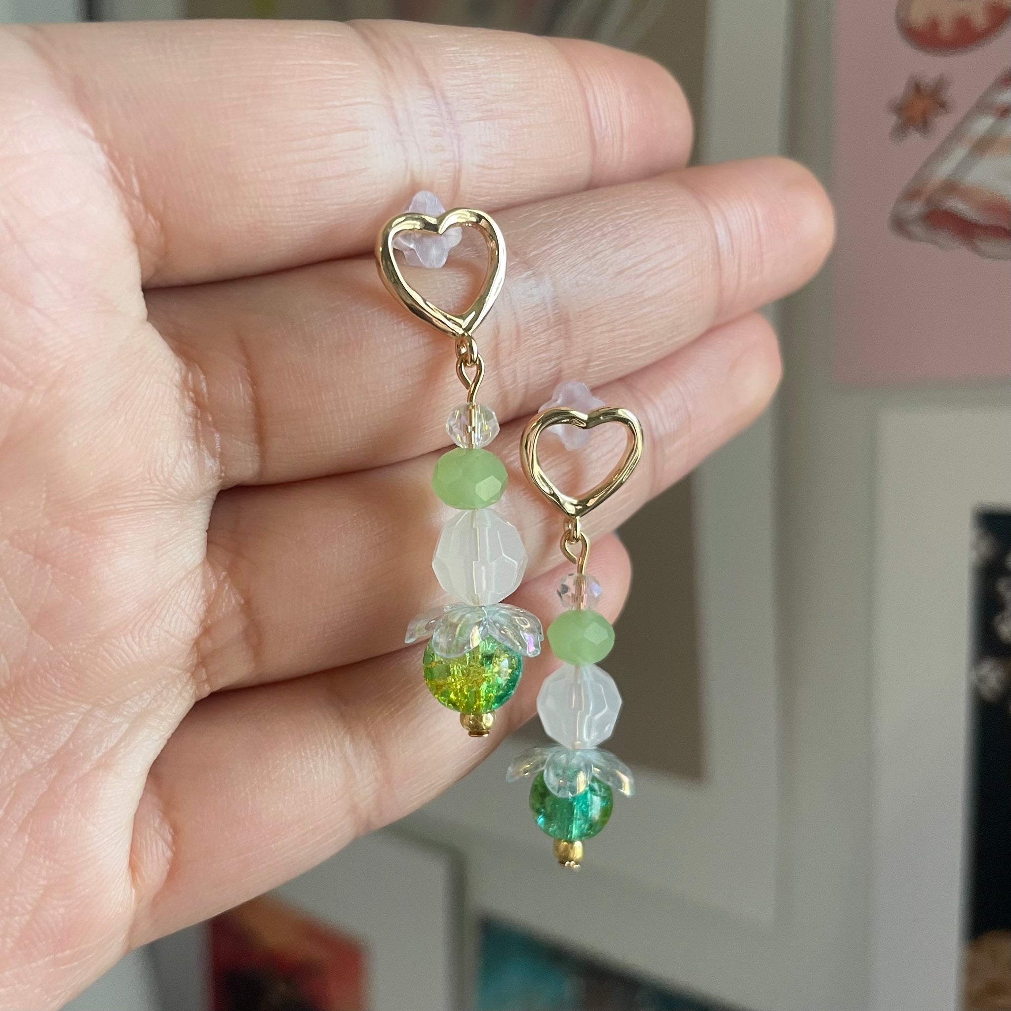 1 of 1 Beaded Fairycore Earrings